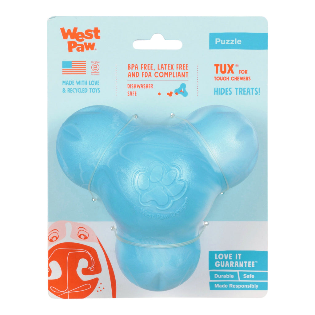 Tux Aqua Swirl Treat Toy for Tough Chewing Dogs