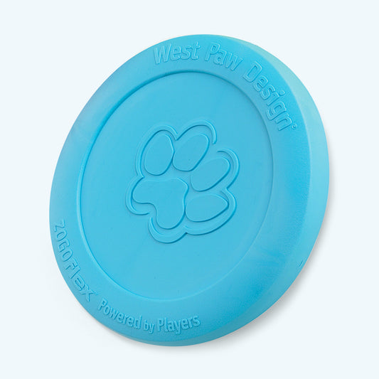 Zisc Soft Flying Disc Fetch Dog Toy for Gentle Chewers