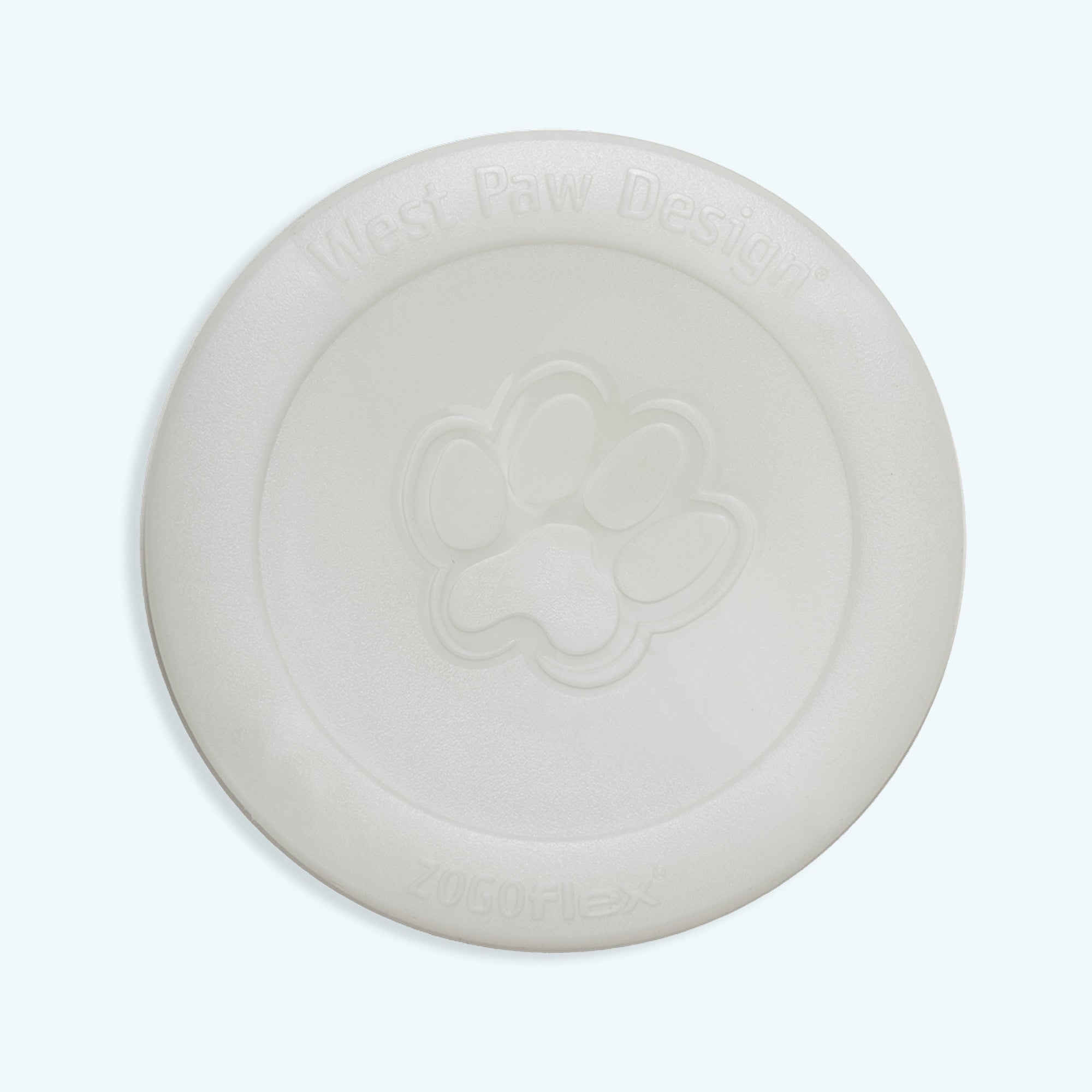 Zisc Soft Flying Disc Fetch Dog Toy for Gentle Chewers