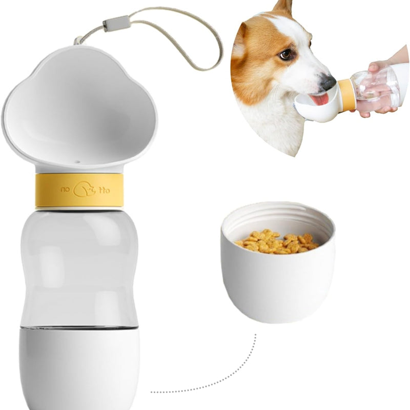 Dog Water Bottle For Outdoor Use Portable Companion Cup Plastic Water Bottle Dog Walking Water Feeding Dog Accessories Outdoor - Majestic Pet Kingdom