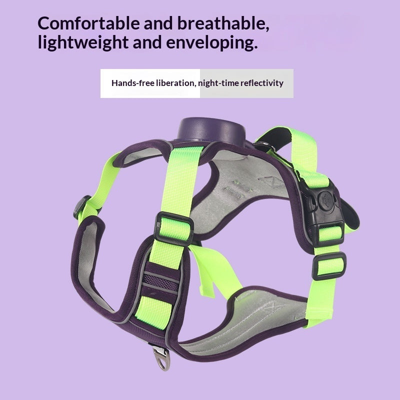 Automatic Retractable Leash And Harness - Majestic Pet Kingdom
