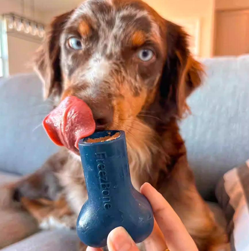Natural Rubber Bite-resistant Stress-relieving Dog Force-feeding Toy