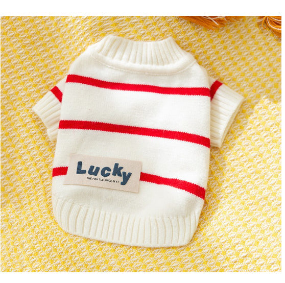 Ins Korean Warm Pet Knitted Sweater Autumn And Winter