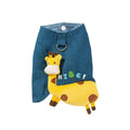 3D Deer Denim Pet Vest, Warm Fleece Lined Pullover For Small Dogs Cats, Winter Costume With Leash Hoo - Majestic Pet Kingdom