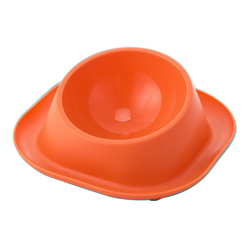 Anti-ant Cat Bowl Stainless Steel Oblique Mouth Anti-leakage Cat Food Holder Anti-tumble Pet Supplies - Majestic Pet Kingdom