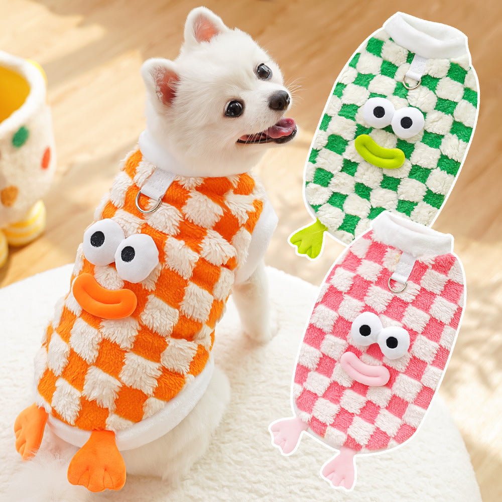 Autumn And Winter Pet Dog And Cat Clothes - Premium Pet Accessory