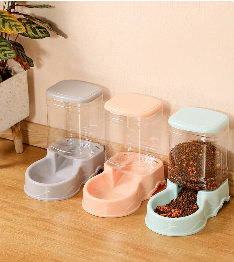 Large Capacity Dog Bowl 38L Combination Grain Bucket Pet Supplies - Majestic Pet Kingdom