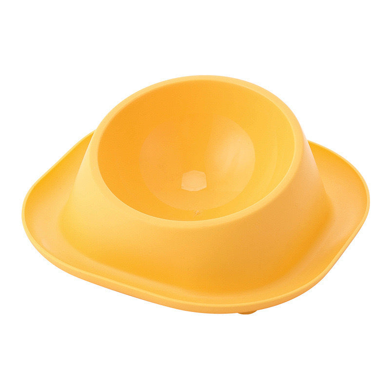 Anti-ant Cat Bowl Stainless Steel Oblique Mouth Anti-leakage Cat Food Holder Anti-tumble Pet Supplies - Majestic Pet Kingdom