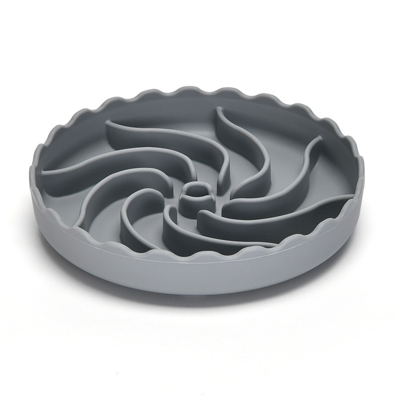 Slow Food Bowl For Dogs Food Grade Silicone Bowl For Slow Pet Food With Suction Cup Non-slip For Licking Rice