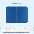 Water-wave-pattern Pet Gel-sponge Cooling Mat - Majestic Pet Kingdom