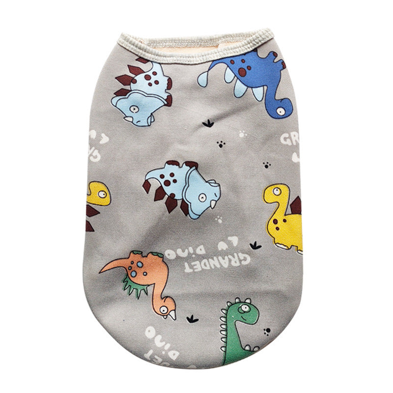 Pet Clothes Autumn And Winter Clothes Plush Vest Small Medium And Large - Majestic Pet Kingdom