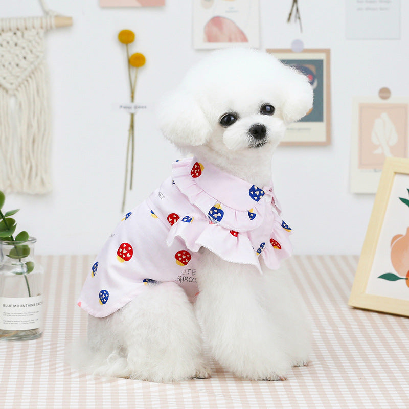 Pet Clothes Puppy Clothes Thin Pet Clothes - Majestic Pet Kingdom