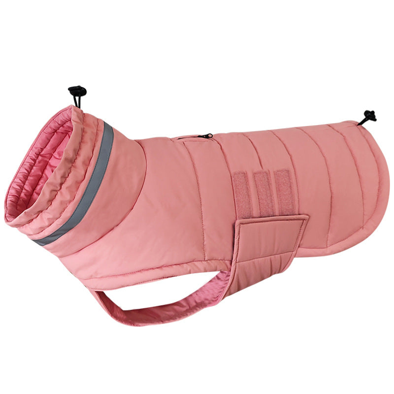 New Winter Dog Coat Waterproof Pet Clothes For Medum Large Dogs Warm Thicken Dog Vest Custome Labrador Jacket - Majestic Pet Kingdom