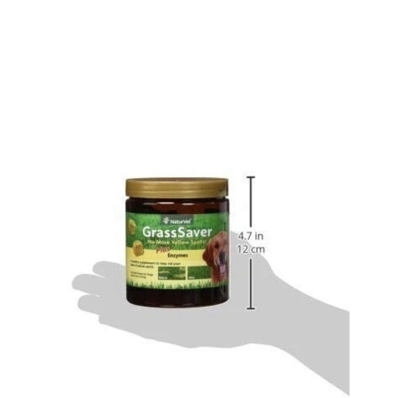 Dog Urine Neutralizer NaturVet GrassSaver Chews 120ct Case of 12 - Detail Angle 4 | Majestic Pet Kingdom