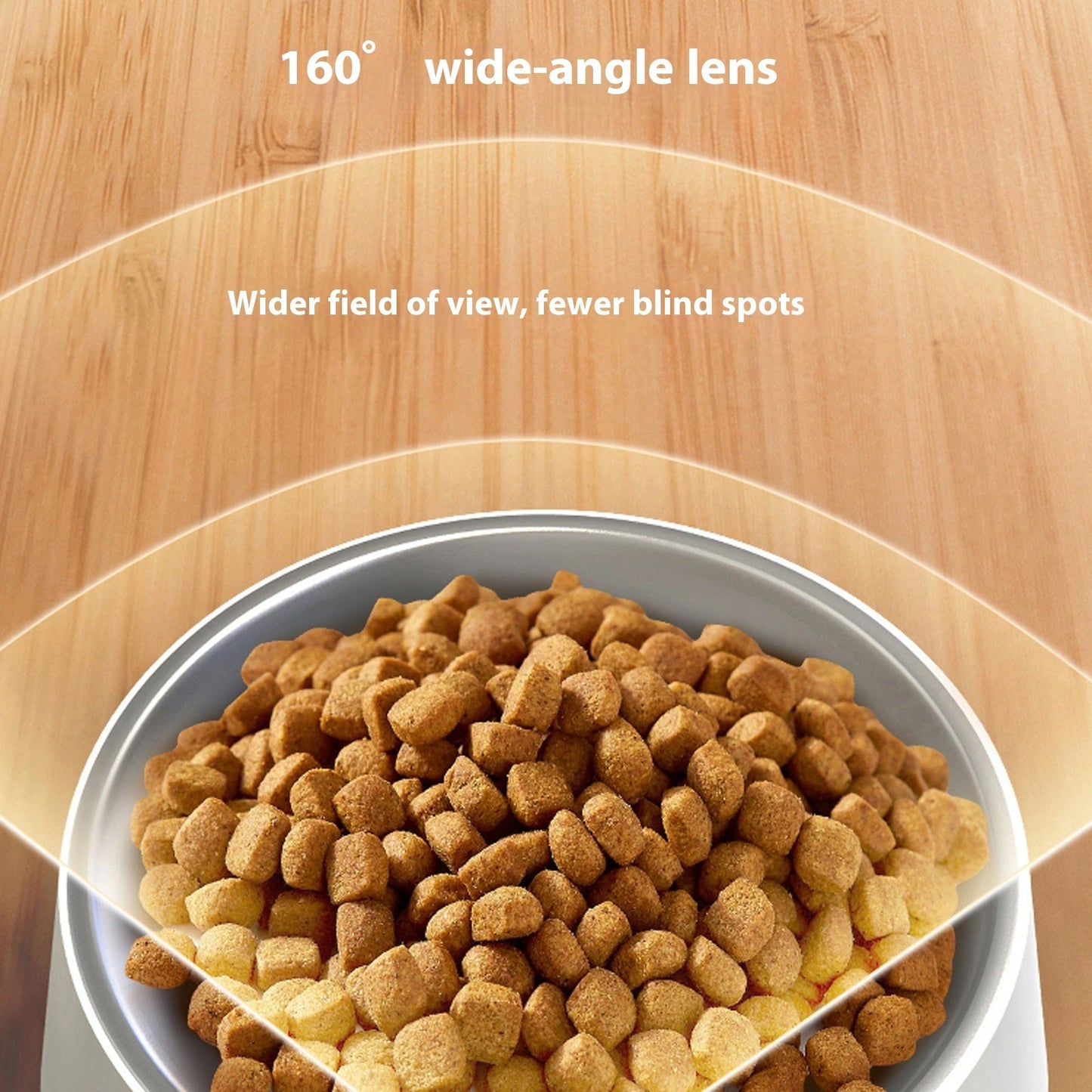 Smart Visual Pet Feeder Remote HD Wide Angle - Majestic Pet Kingdom