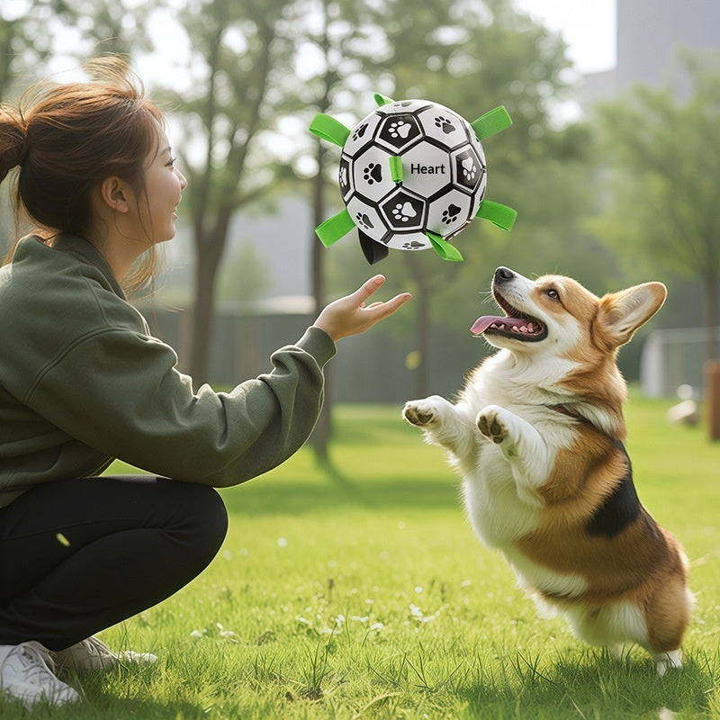 Dog Chew Toy PUP-X Rubber Bone Floating Durable Fetch Play
