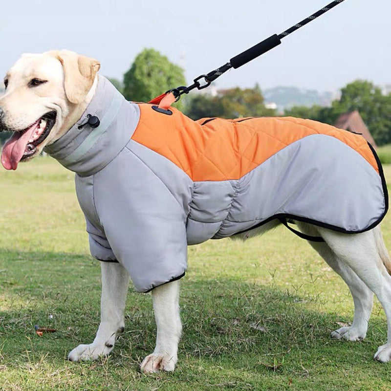 New Winter Dog Coat Waterproof Pet Clothes For Medum Large Dogs Warm Thicken Dog Vest Custome Labrador Jacket - Premium Pet Accessory