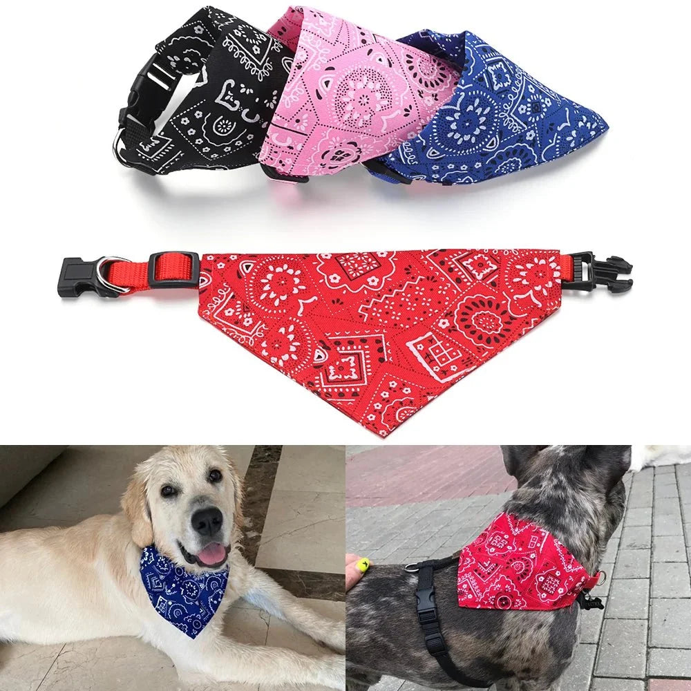 Majestic Pet Kingdom - Adjustable Pet Bandana Scarf | Washable Cotton Triangle Collar for Dogs and Cats View 10