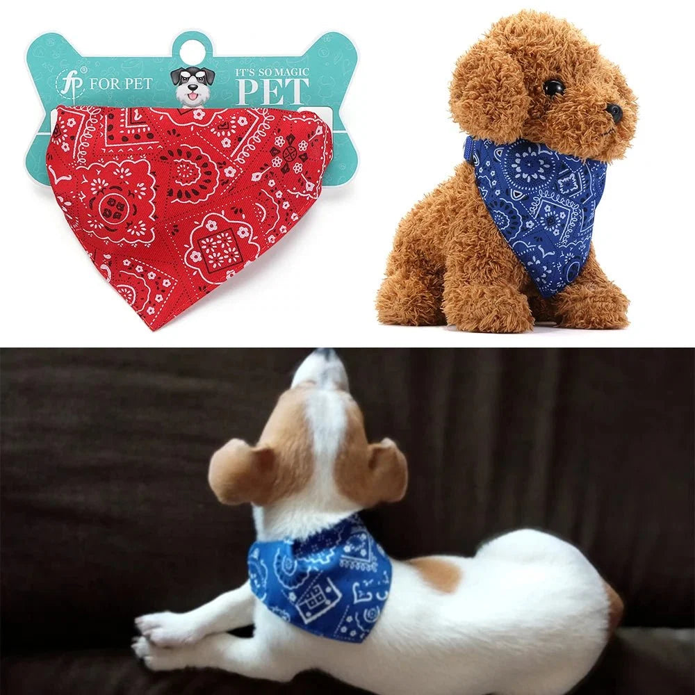 Majestic Pet Kingdom - Adjustable Pet Bandana Scarf | Washable Cotton Triangle Collar for Dogs and Cats View 12
