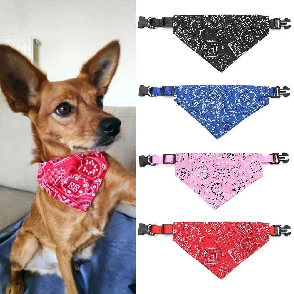 Majestic Pet Kingdom - Adjustable Pet Bandana Scarf | Washable Cotton Triangle Collar for Dogs and Cats View 9