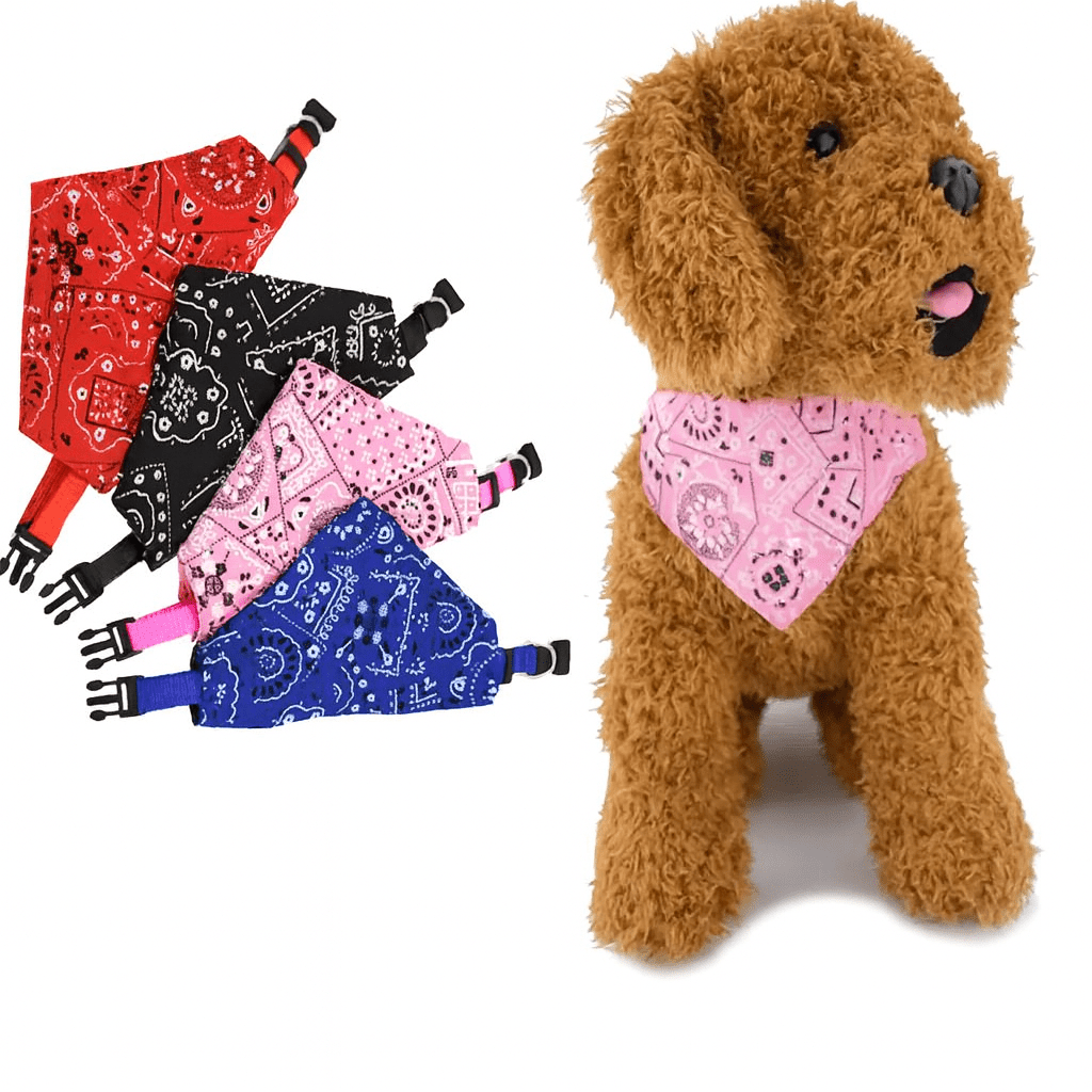 Majestic Pet Kingdom - Adjustable Pet Bandana Scarf | Washable Cotton Triangle Collar for Dogs and Cats View 1