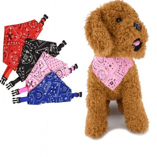 Majestic Pet Kingdom - Adjustable Pet Bandana Scarf | Washable Cotton Triangle Collar for Dogs and Cats View 1