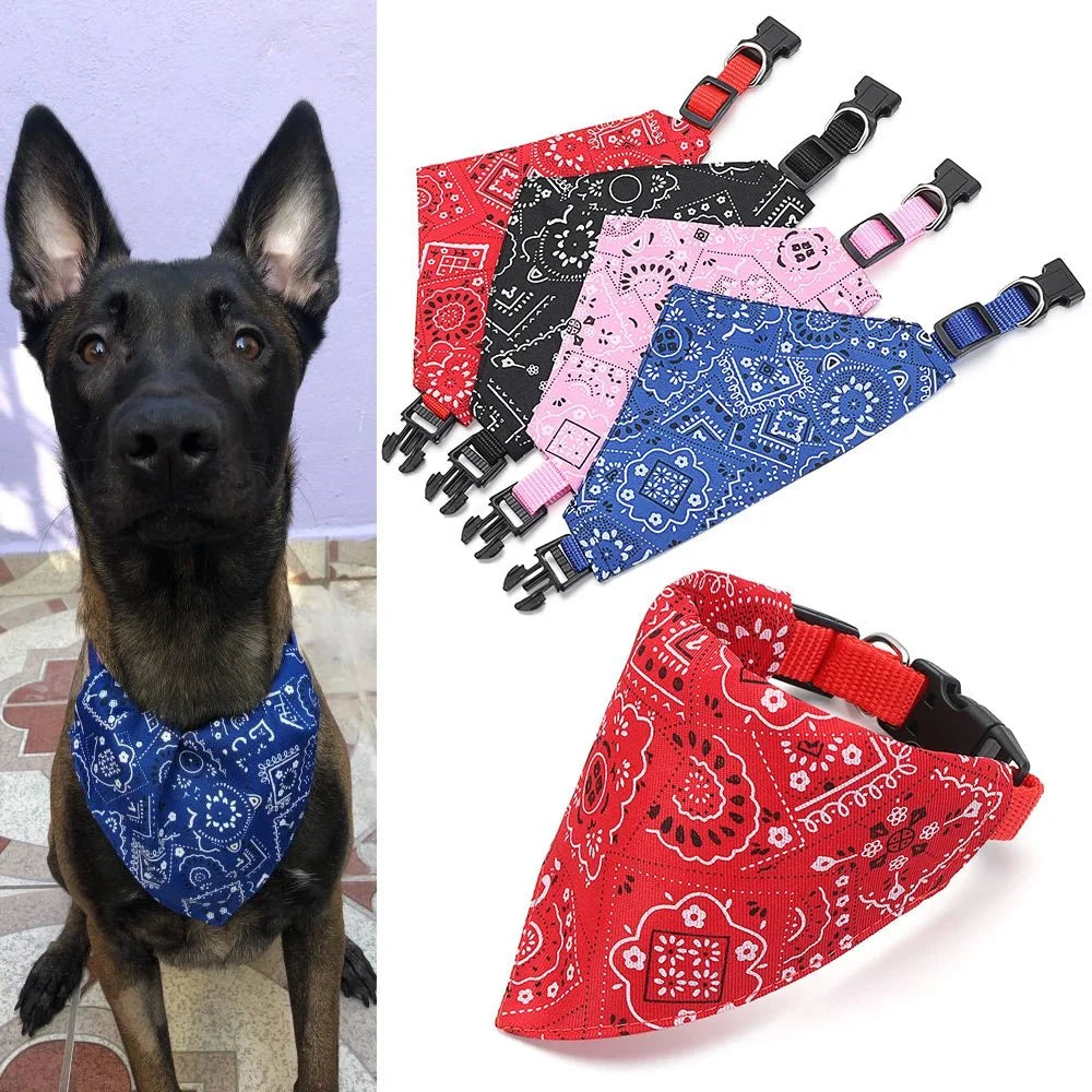Majestic Pet Kingdom - Adjustable Pet Bandana Scarf | Washable Cotton Triangle Collar for Dogs and Cats View 11