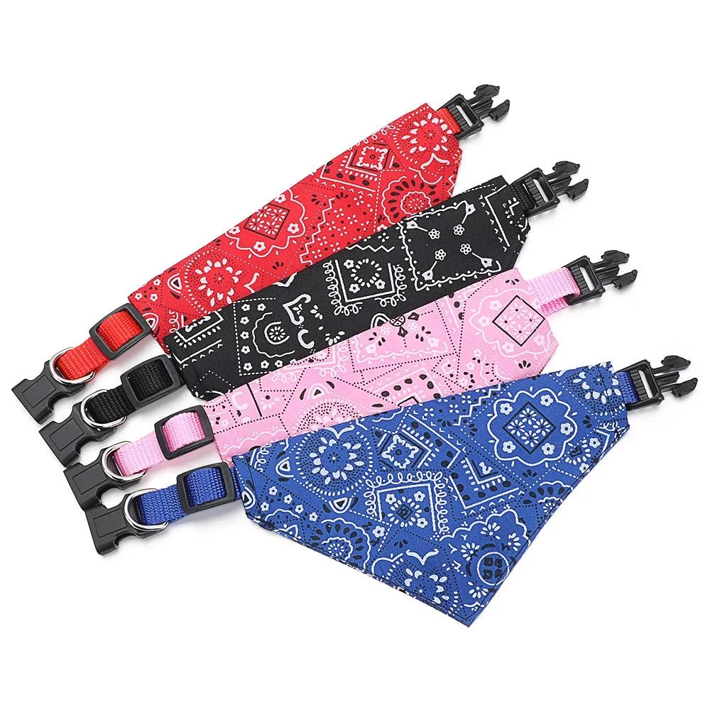 Majestic Pet Kingdom - Adjustable Pet Bandana Scarf | Washable Cotton Triangle Collar for Dogs and Cats View 3