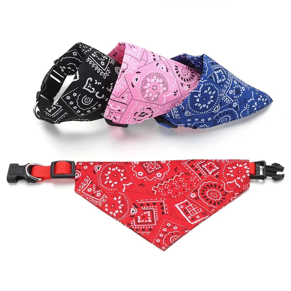 Majestic Pet Kingdom - Adjustable Pet Bandana Scarf | Washable Cotton Triangle Collar for Dogs and Cats View 2