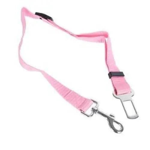 Dog Seat Belt Heavy Duty Adjustable Nylon Car Travel Tether - Detail Angle 6 | Majestic Pet Kingdom