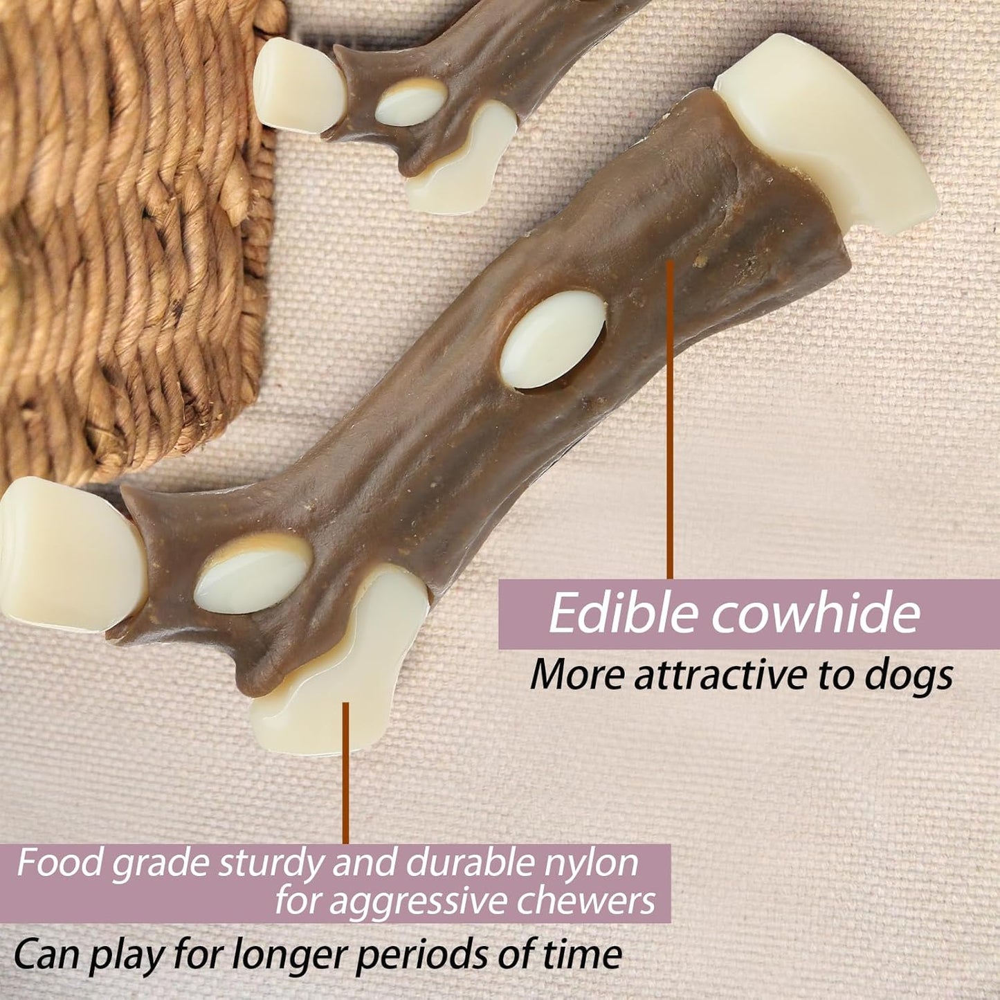 Dog Toy Chew Mental - Durable Boredom Enrichment