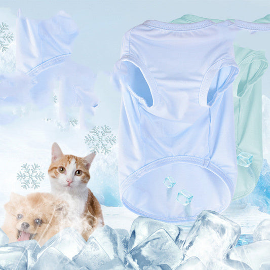 Pet Clothes Cool Summer Thin Small Medium Large Dogs Pet Products - Majestic Pet Kingdom