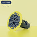 Whirlpool drain-yellow blue-1 piece - Majestic Pet Kingdom
