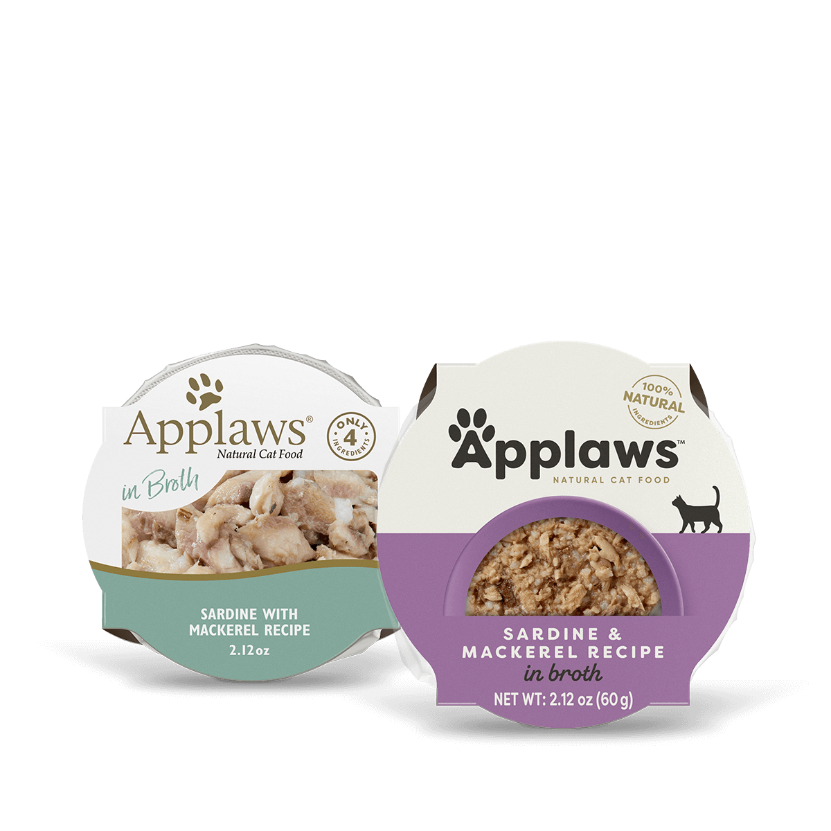 Applaws Sardine & Mackerel in Broth Wet Cat Food (2.12oz) - Majestic Pet Kingdom