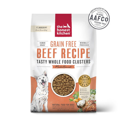 dog-food-honest-kitchen-whole-grain-chicken-oat-clusters-luxury-view-1 | Majestic Pet Kingdom
