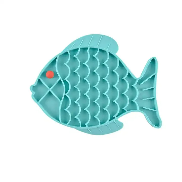 Silicone Lick Mat For Pet Dogs Slow Food Plate Rice Bowl For Small Medium Dog Anti Gulping Choking Feeder Puppy Treat Dispenser - Majestic Pet Kingdom