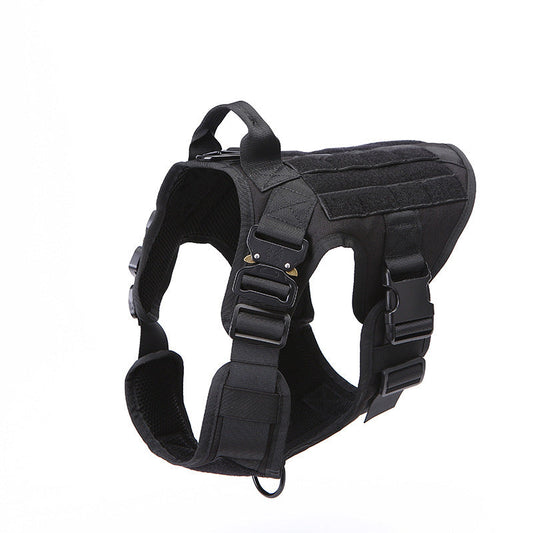 Dog Harness Tactical Quick-Release Military Molle Training Vest