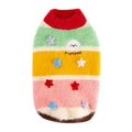 Autumn And Winter Cat Cartoon Star Striped Parent-child Sweater, Small And Medium-sized Dog Warm Parent-child Clothing, Pet Clothes - Majestic Pet Kingdom
