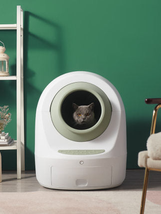Cat Litter Box Automatic Self-Cleaning Smart Wi-Fi Enclosed