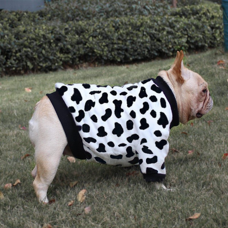 French Clothes Dog Pajamas Winter Clothes Corgi - Majestic Pet Kingdom