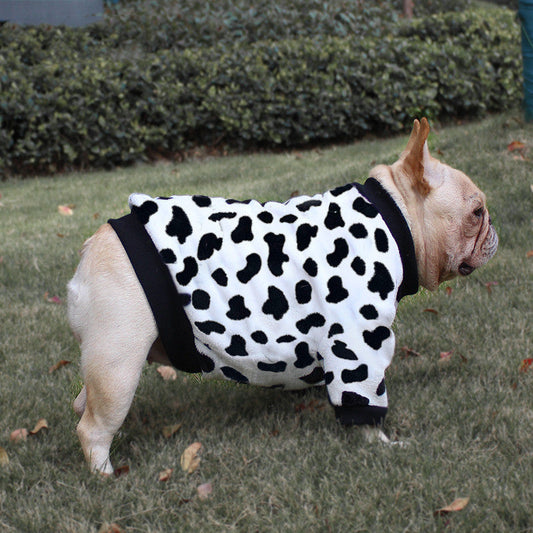 French Clothes Dog Pajamas Winter Clothes Corgi - Majestic Pet Kingdom