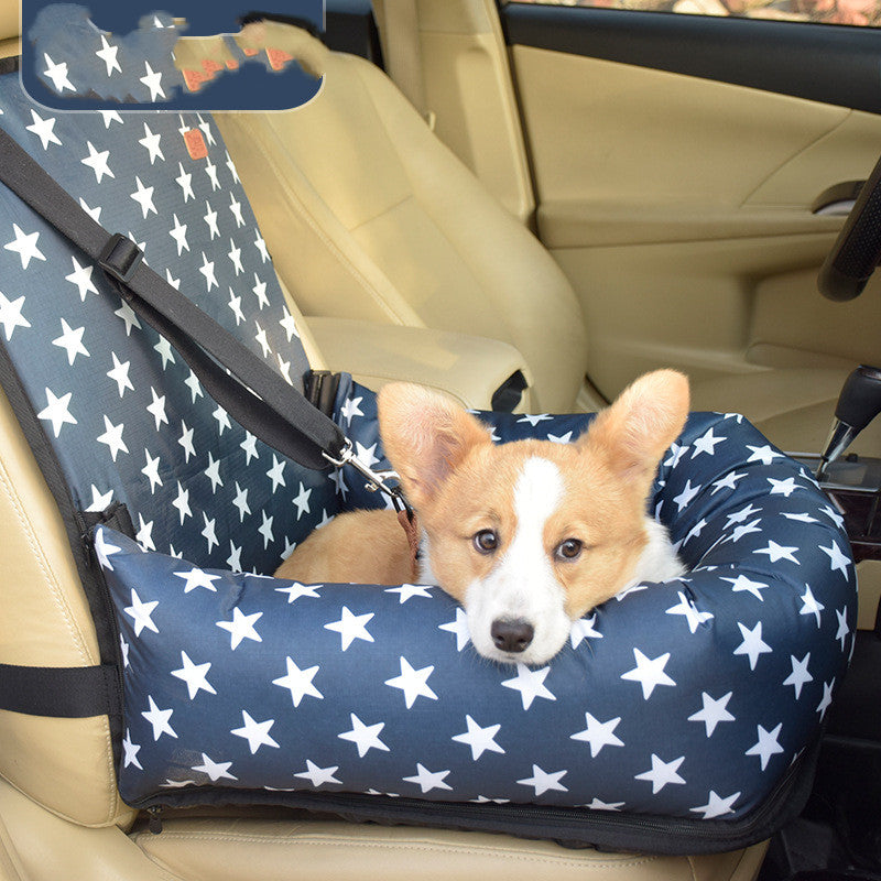 Car Kennel Pet Travel Car Seat Small And Medium-sized Dog Kennel Cushion Pets Supplies - Majestic Pet Kingdom