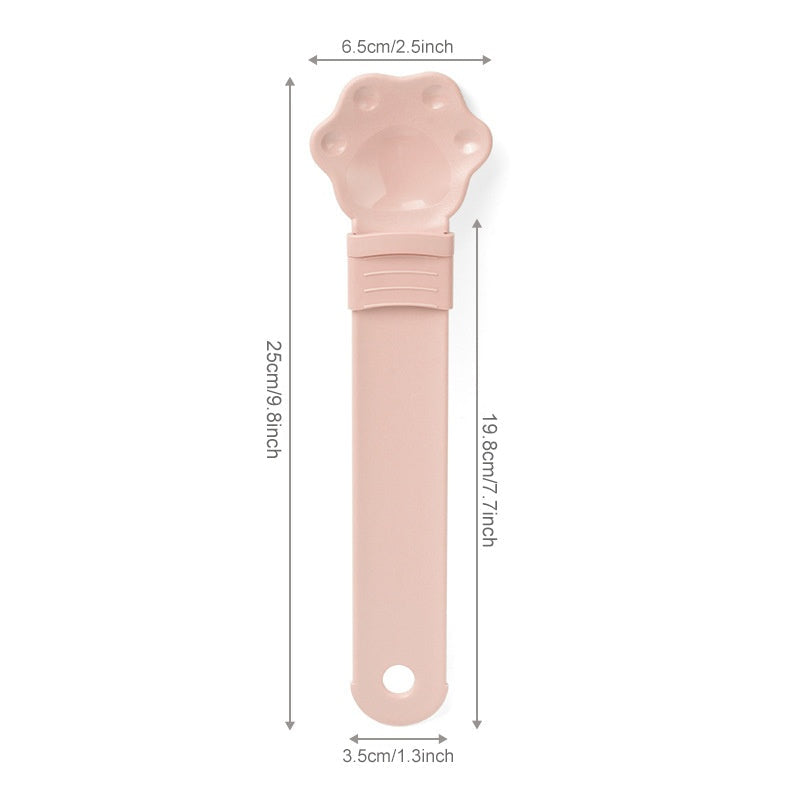 Cat Treat Spoon Squeeze, Cute Churu Spoon, Multifunctional Cats Treat Feeder Spoons, Comfortable Grip For Lickable Treats Feeding Dispenser For Wet Food