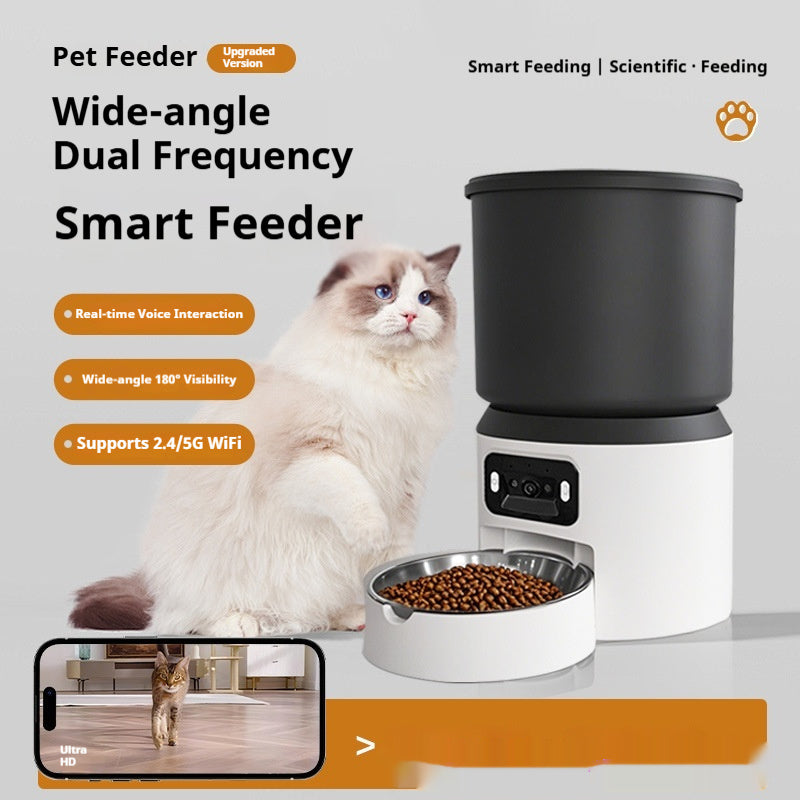 4L Smart Feeder Pet Cat Dog Timing Remote Monitoring - Majestic Pet Kingdom