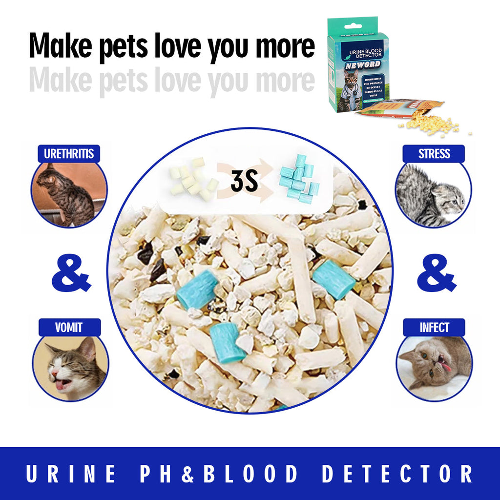 Cat Litter Self Checking Health Indicator Particles Powder