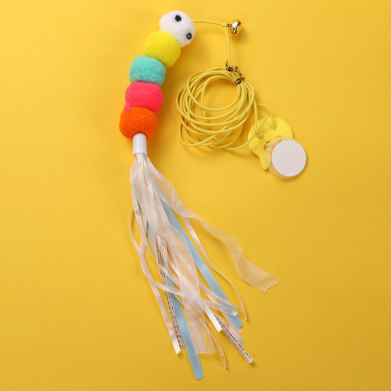 Feather Bell Cat Teaser Cat To Swing Toy