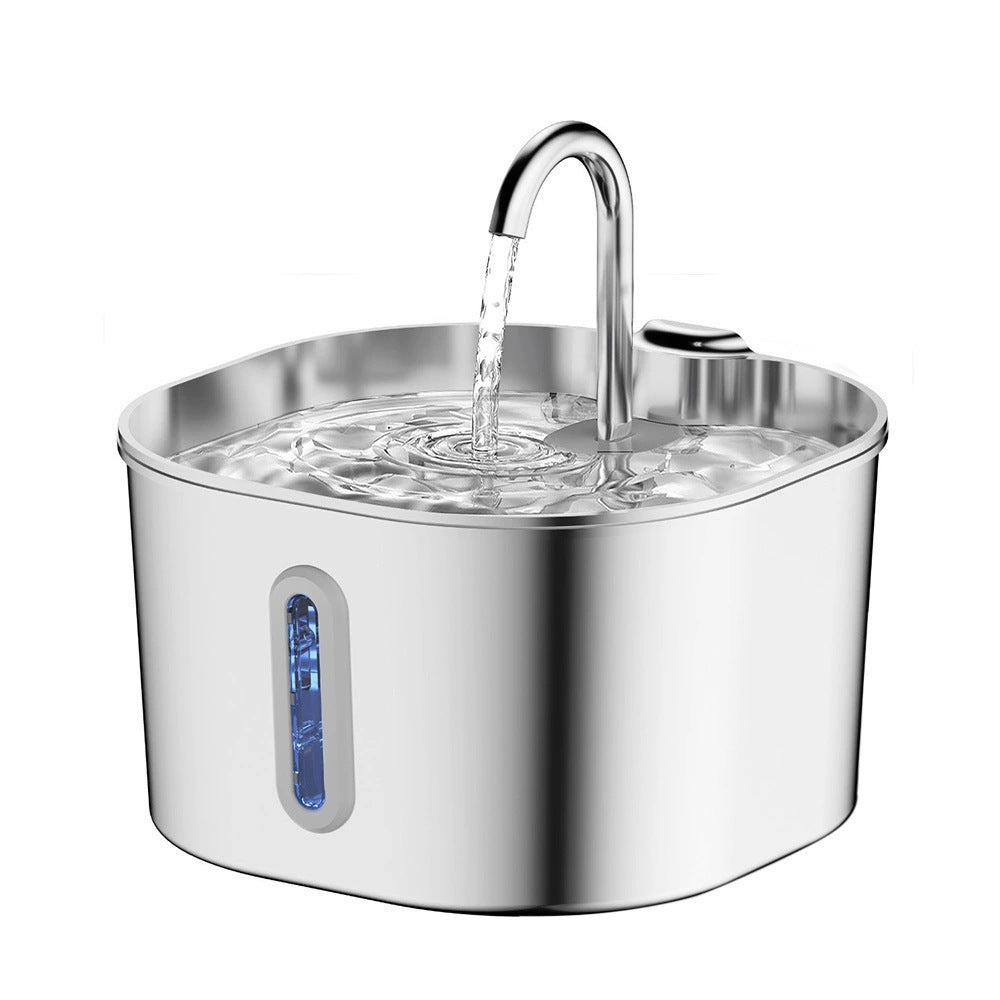 Stainless Steel Smart Pet Water Dispenser Automatic Circulation Large Capacity - Majestic Pet Kingdom