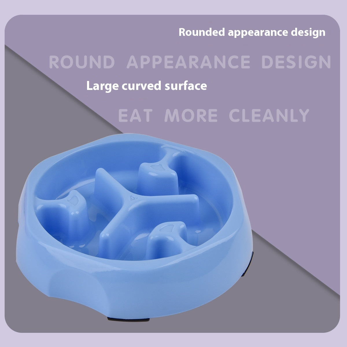 Round Slow Feeding Bowl Pet Supplies Slow Food Basin