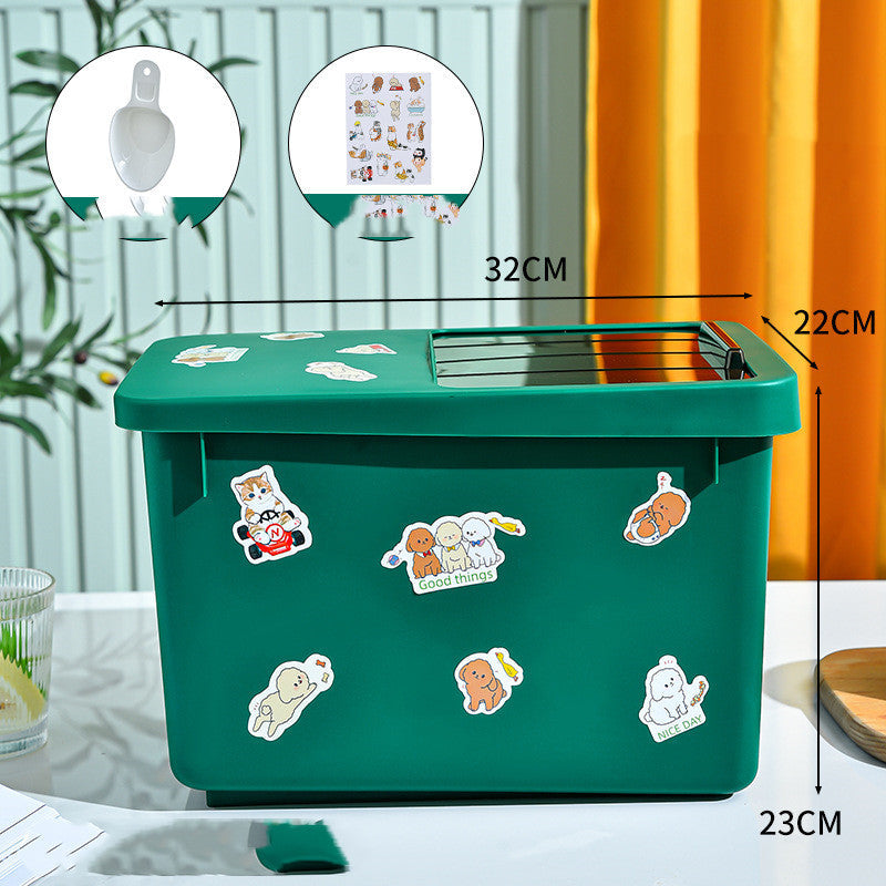 Dog & Cat Food Storage Bucket Box Container