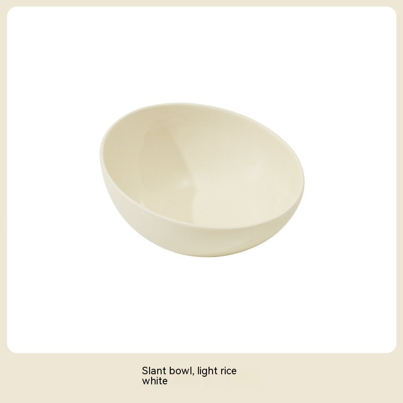 Ceramic Bevel Beveled Bowl Pet Cat Bowl - Majestic Pet Kingdom